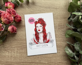 Banksie Rat Queen Print