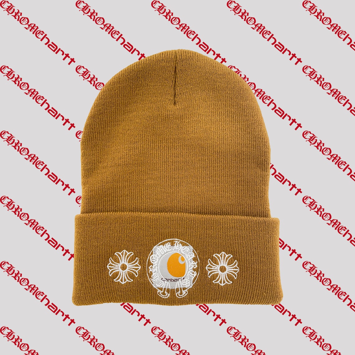 Chrome Hearts X Carhartt Beanie Etsy