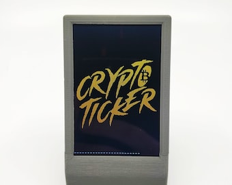 Crypto Ticker Track Cryptocurrency Coin Live Price Gadget