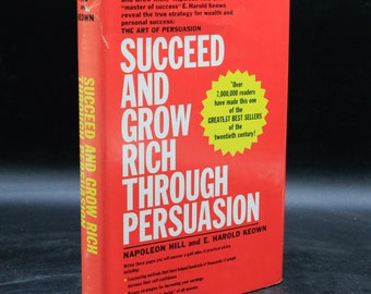 Napoleon Hill Successo e arricchimento grazie alla persuasione 1970 W/Dj Think Grow Rich