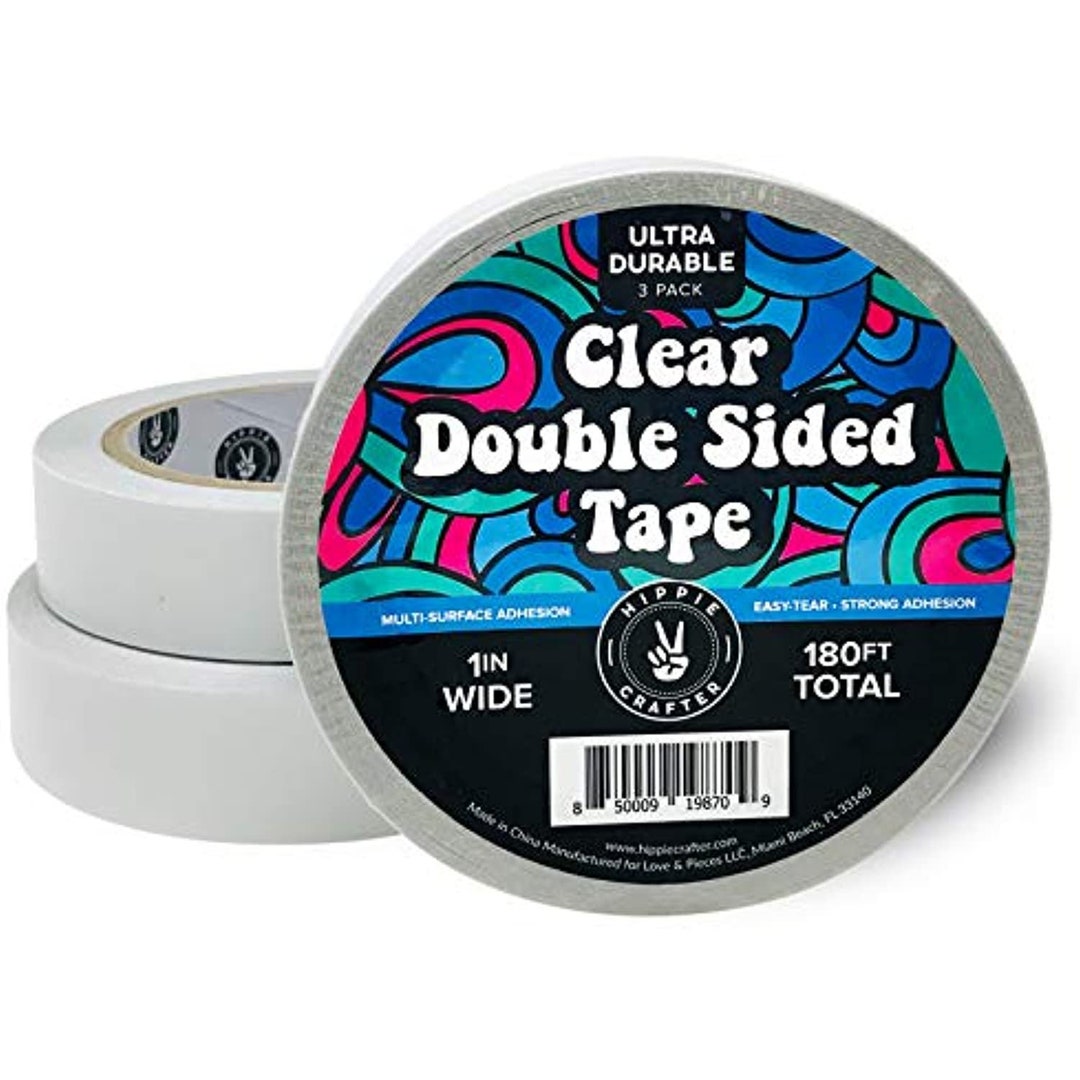 Double Sided Tape 9mm Wide, Scrapooking Sticky Tape, Two Sided