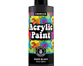 Acrylic Paint Premium Colors Paint Acrylic | Art Paints for Canvas and Outdoor Painting 8oz 236ml Bottle