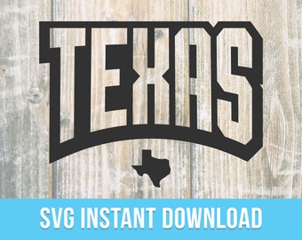 Texas Plate Digital File Svg Png Jpg Studio3 Pdf Eps Silhouette Cut ...
