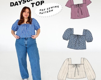 The Dayscape Top - PDF Sewing Pattern