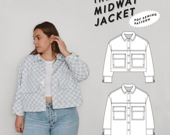 MIDWAY JACKET - PDF sewing pattern