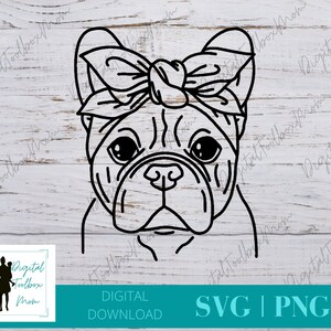 Süße französische Bulldogge SVG, Frenchie SVG, Französische Bulldogge SVG, Süße Tier SVG, Svg Dateien für Cricut, Silhouette Dateien, SVG