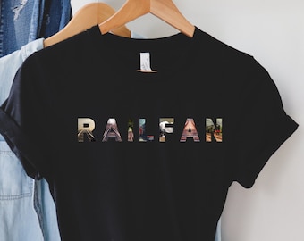 Rail fan Shirt gift for him, Eat Sleep Rail fan shirt, Train Lover gift, Train Watcher Gift, I love trains shirt, Train shirts tees