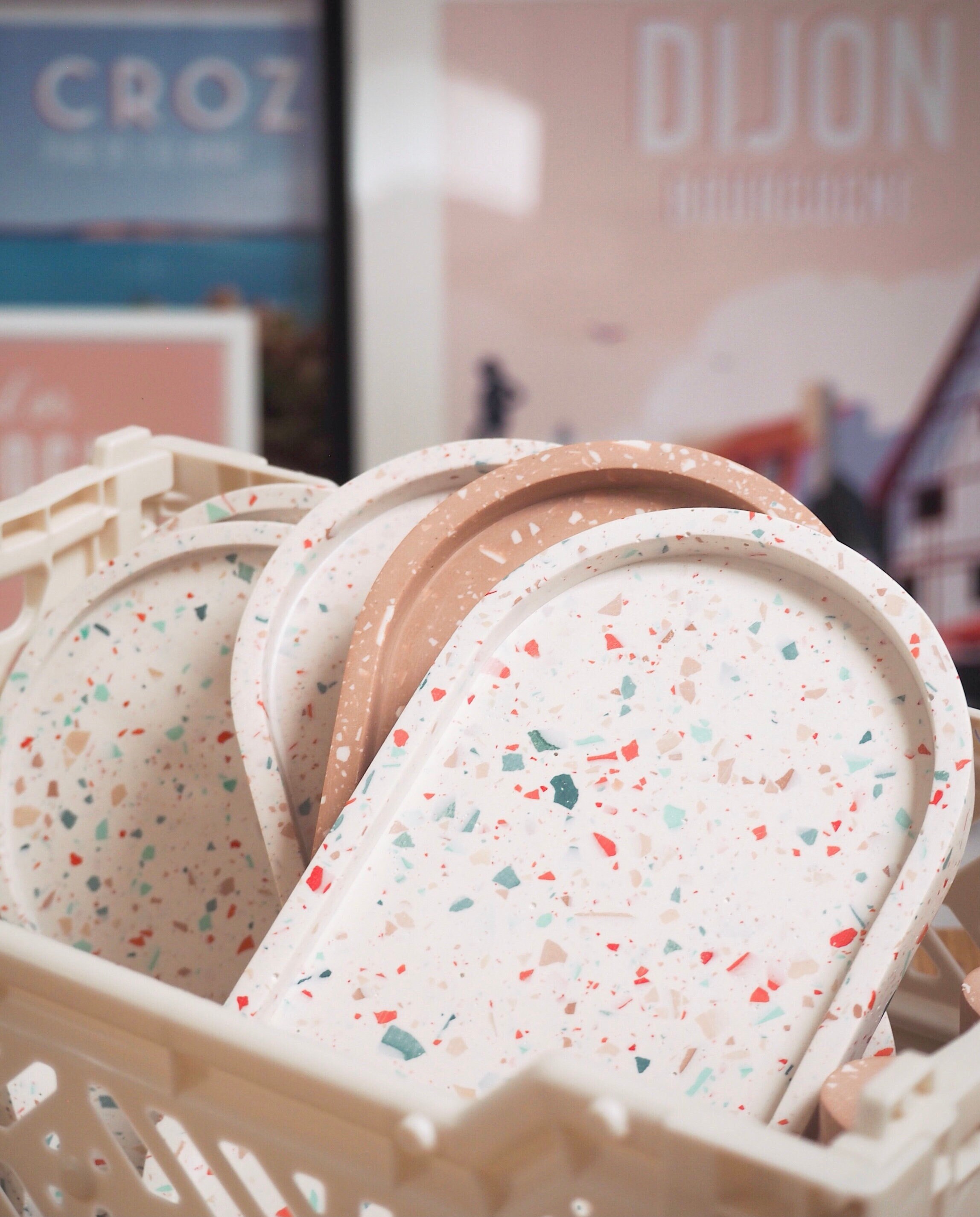 Coupelle Ovale en Terrazzo