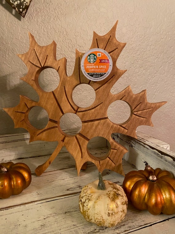 Maple Leaf Coffee Pod Holder