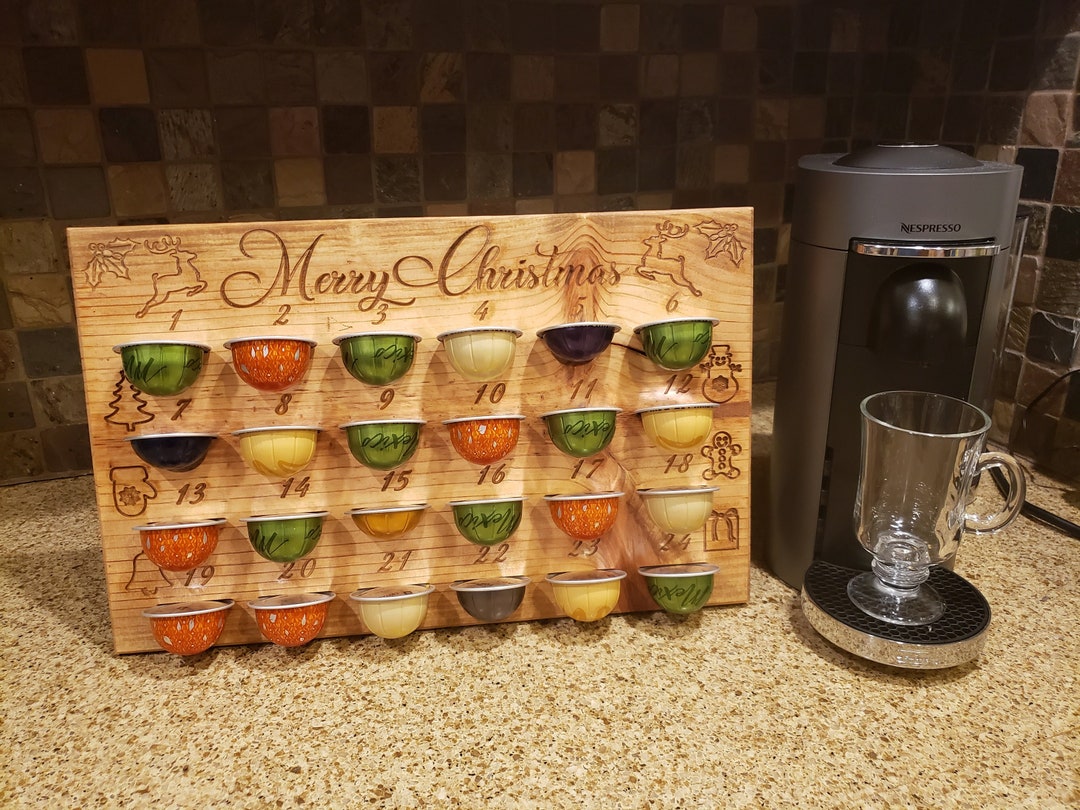 Nespresso Christmas Advent Calendar Coffee Capsule/pod Holder
