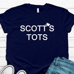 Scotts Tots Shirt, The Office Shirt, Scotts Tots T-Shirt, Michael Scott Shirt, Office TV Show Shirt, Dwight Office Shirt, Gift For Him Her