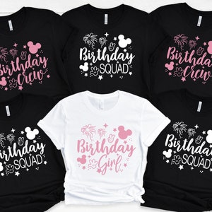 Disney Birthday Shirt,Disney Birthday Girl Shirt,Birthday Boy,Disney Shirt,Birthday Squad Shirt,Birthday Shirt,Birthday Crew Shirt,BdayParty