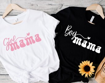 Girl Mama Shirt, Mom of Boys Shirt, Mothers Day Gift