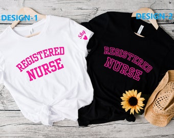 Registered Nurse Sweatshirt, Personalized Name, RN Gift