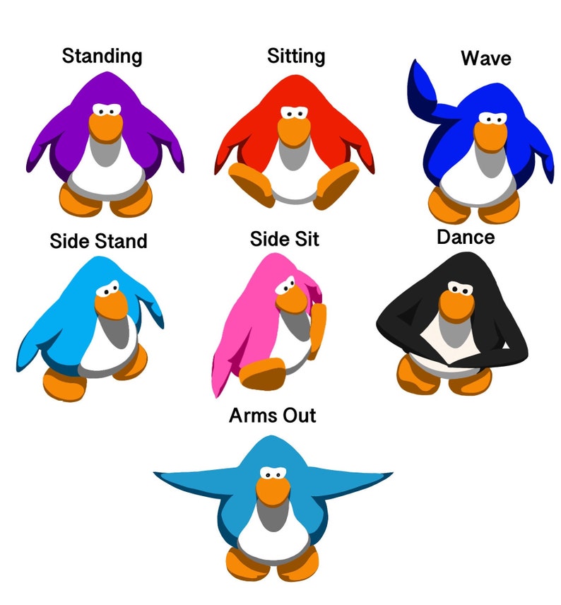 Club Penguin Chat Bubble Accessory Customizable Charm image 5