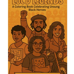 Black History Coloring Book for Kids | Educational Diverse Heroes | African American STEM & Civil Rights Activities