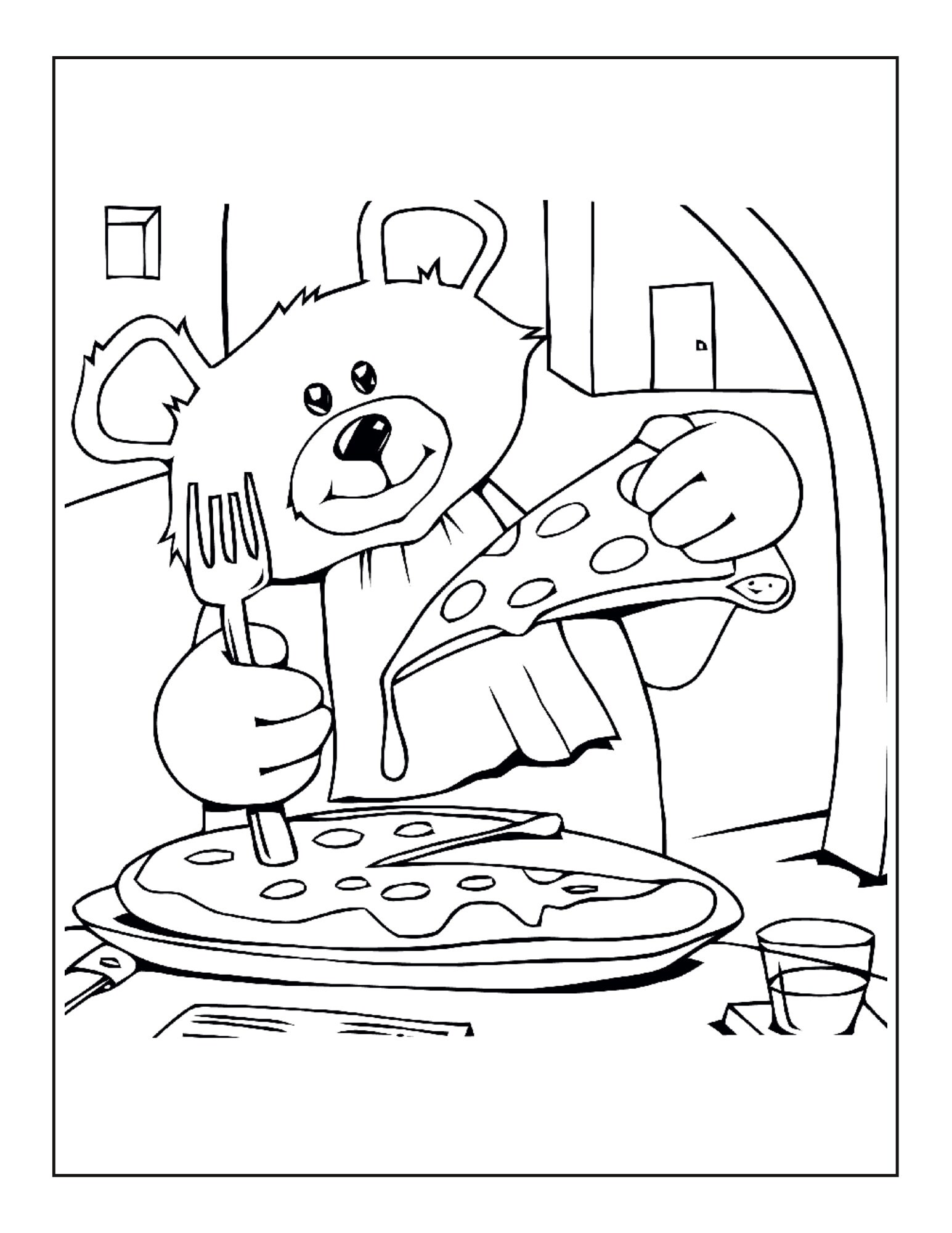 I Have A Sweet Tooth Coloring Pages - Etsy Australia