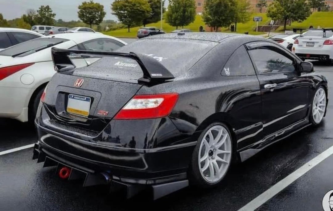 2007 honda civic coupe custom discount