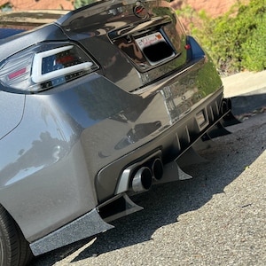 Subtle Rear Diffuser 2015-2021 WRX / STI 3pc Rear Diffuser - Etsy