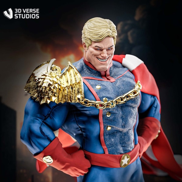 Homelander type 2 Collectible Resin Miniature - Fan Art