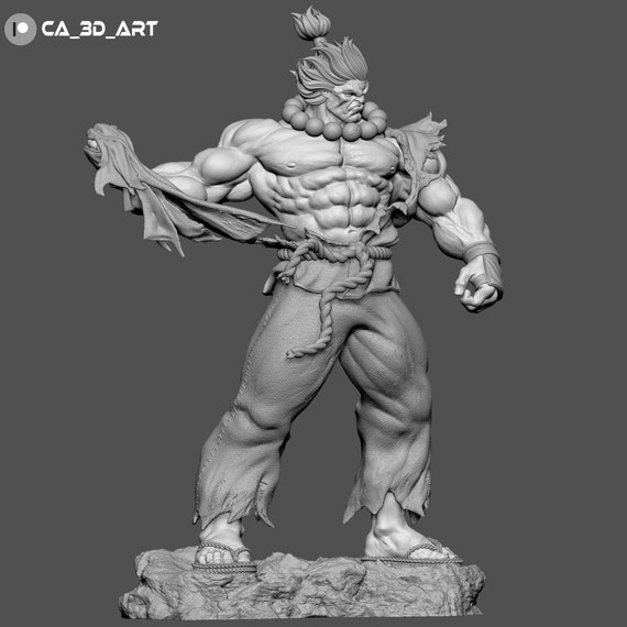 Street Fighter V Akuma 1:12 Action Figure