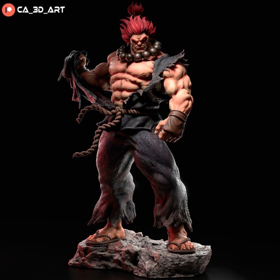 Akuma Street Fighter V 1/12 Scale Action Figure (Gouki)