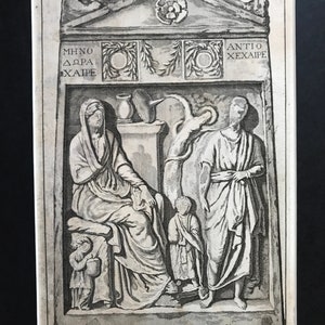 Funerary Stele by Cornelis de Bruyn 1714