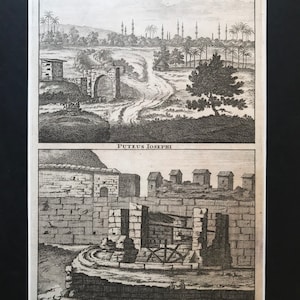 Vista of Cairo by Cornelis de Bruyn 1714