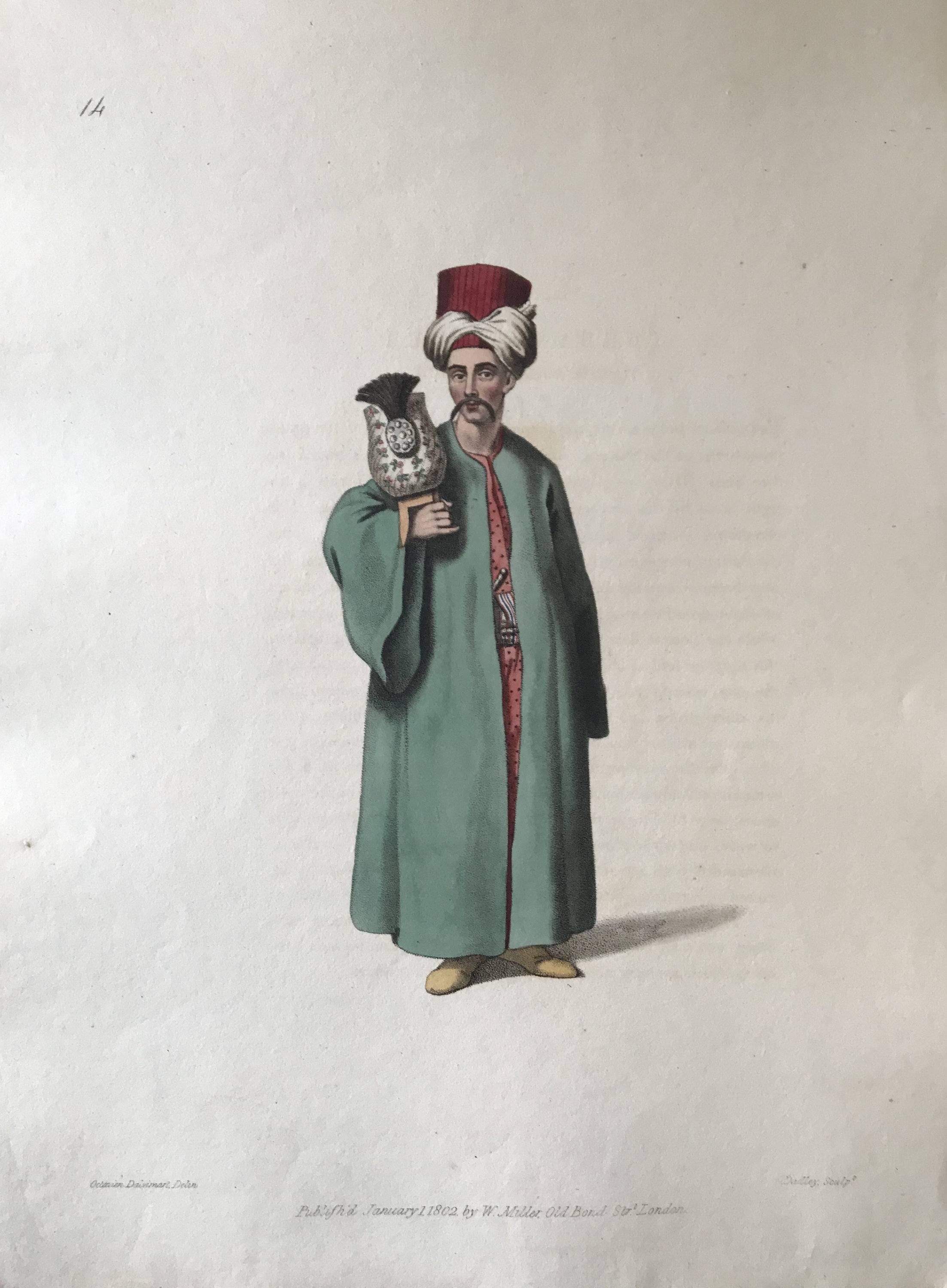 Turban Bearer to The GRAND SIGNOR (Ottoman - Costume) Original