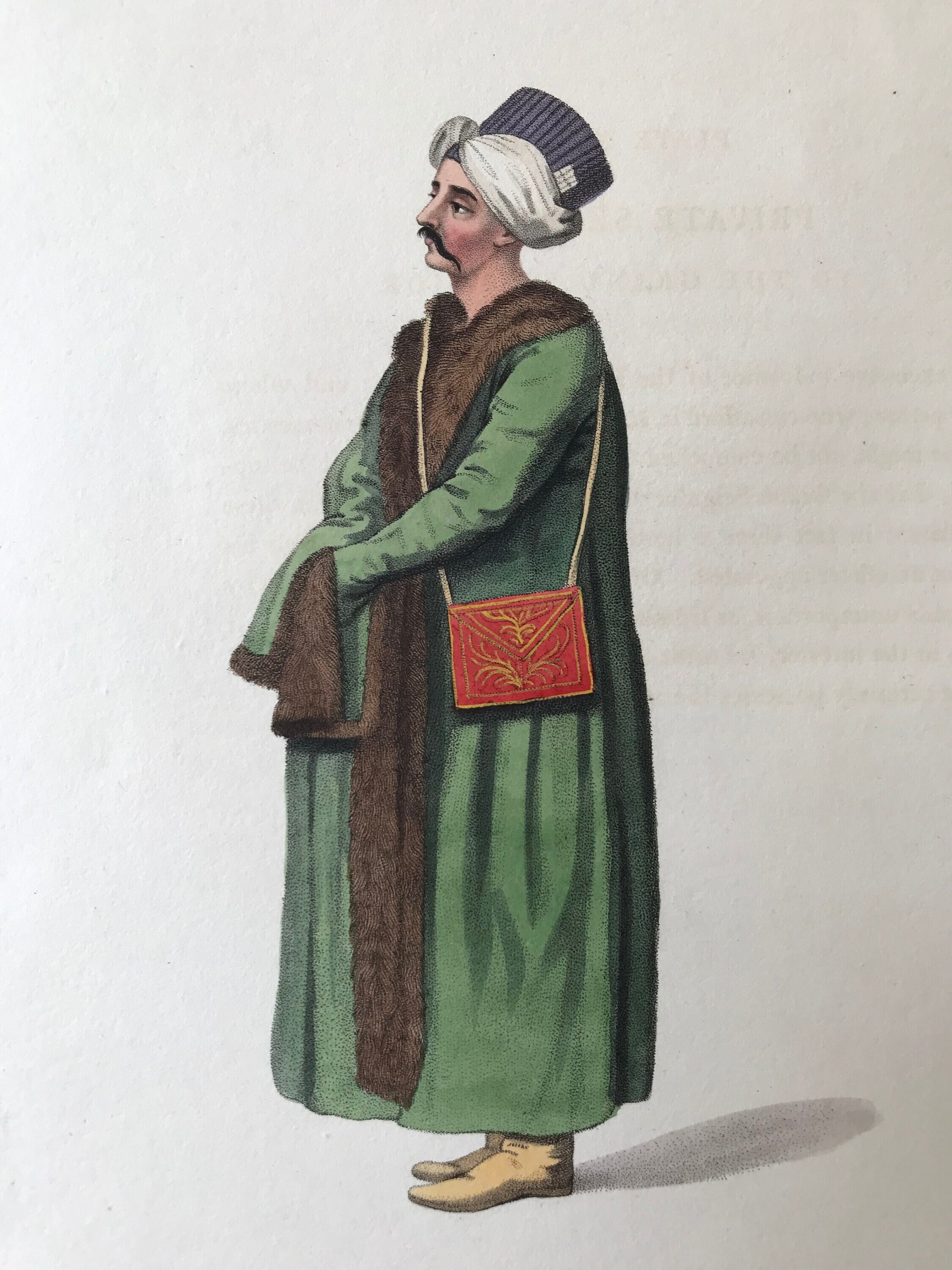 PRIVATE SECRETARY To The Grand Seignior (Ottoman - Costume) Original