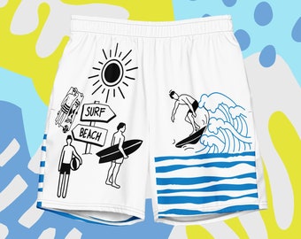 Strand oder Surf Herren Badehose