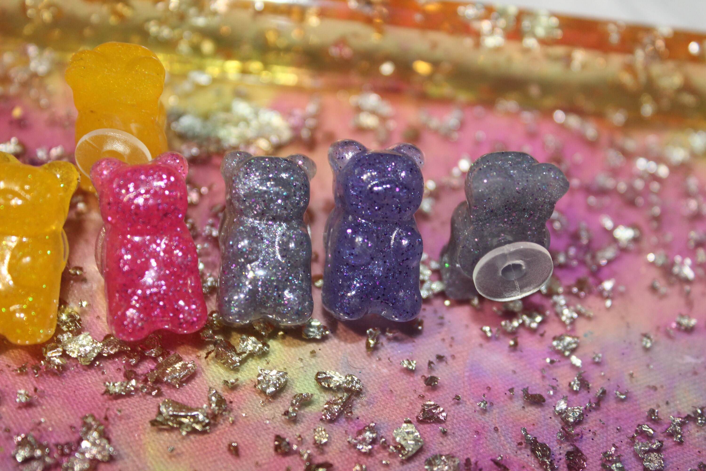 5 Gummy Bear Jibbitz bundle Etsy