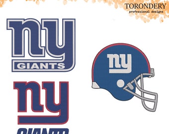 New York Giants Iron-On Embroidered Patch - NFL Football