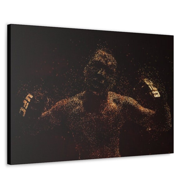 Nate Diaz Canvas | Nate Diaz Wall Art | Nate Diaz Poster | MMA Fan Gift | Birthday Gift For UFC Fan | 209 Stockton California Wall Art