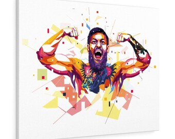 Conor McGregor Canvas / Decoración de la sala UFC