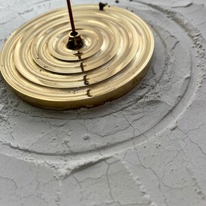Sofd_ brass incense burne. tranquility decor, meditation decor