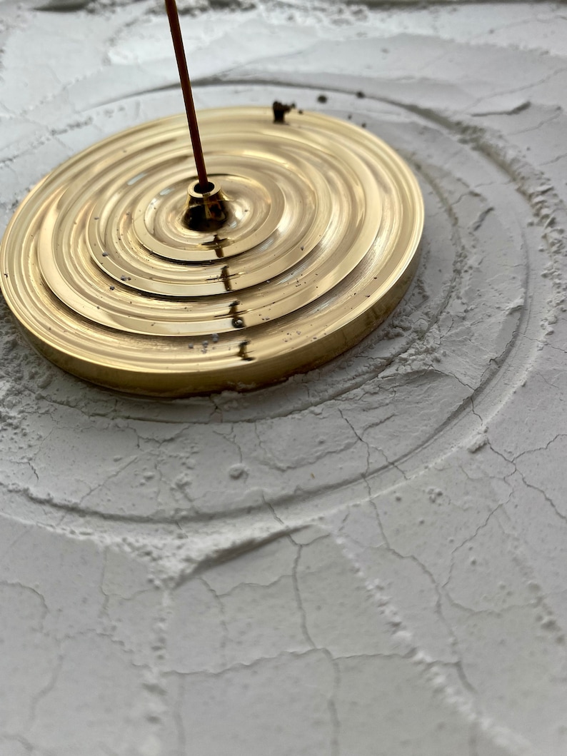 Sofd_ brass incense burne. tranquility decor, meditation decor