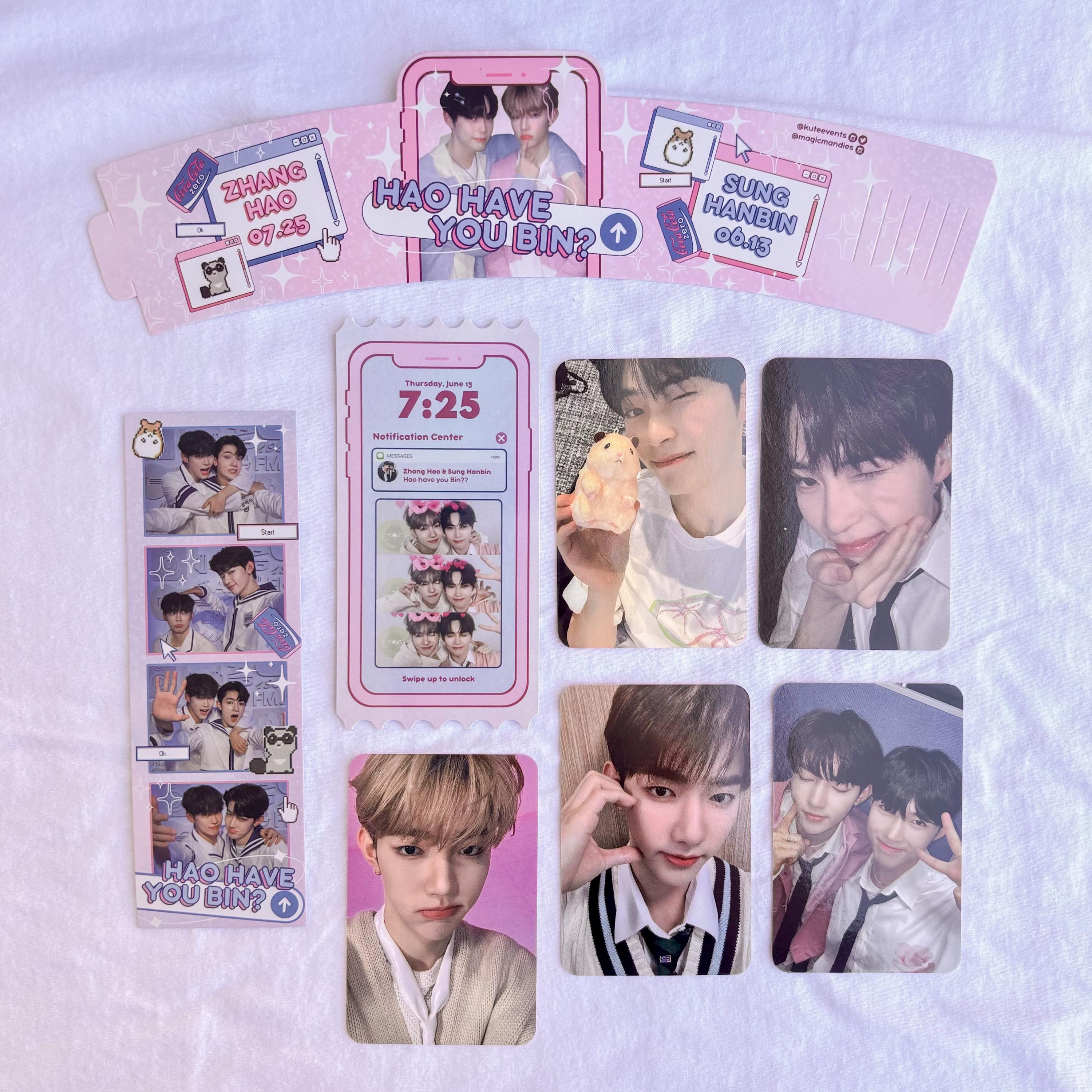 Zb1 Haobin Cupsleeve Set | Sung Hanbin and Zhang Hao Birthday