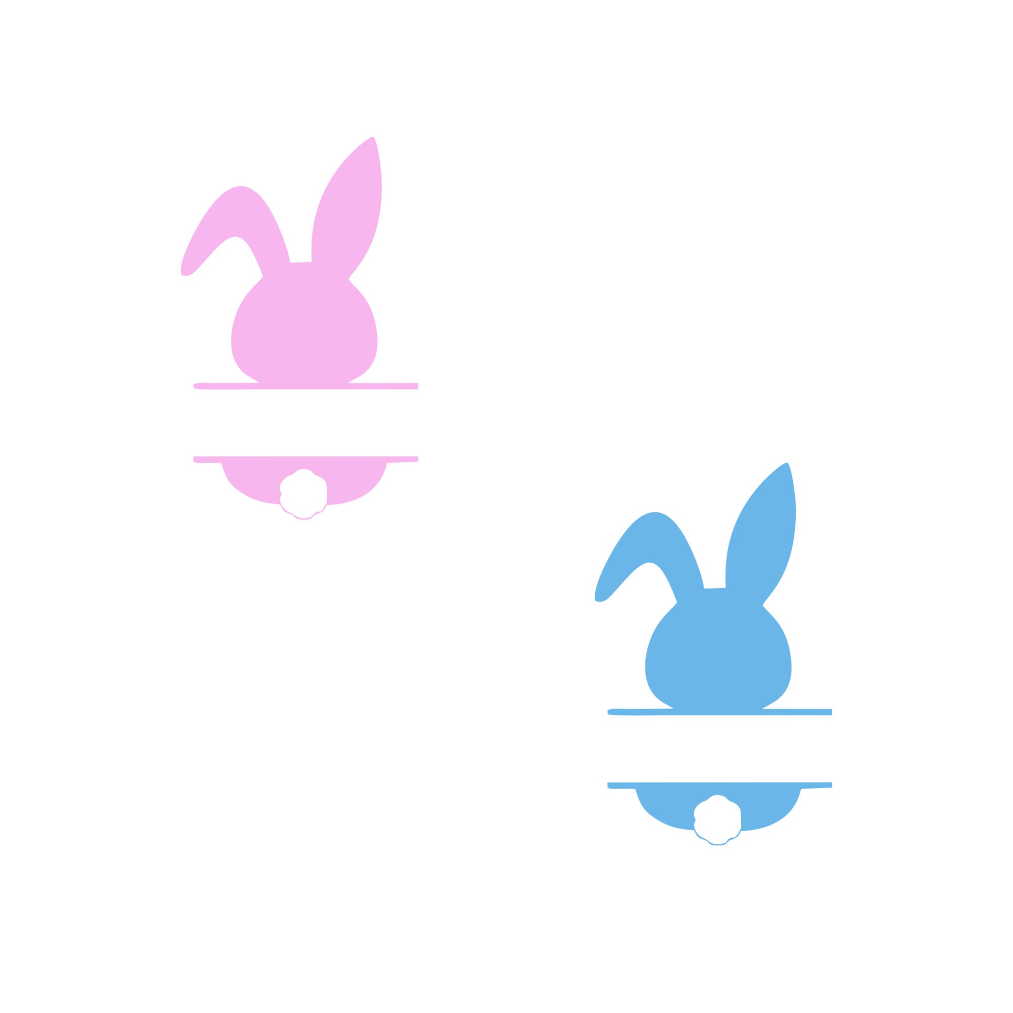 Bunny Name Frame Svg Bunny Svg Bunny Name Svg Cricut Svg Etsy Australia