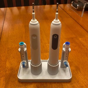Oral b Electric toothbrush holder,head holder,stand,brush teeth,sonic care,hygiene,mouth,bathroom,accessory,sink,attachment basin,gums clean