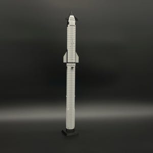 1:300 scale SpaceX Starship Block 2 crew variant with interchangeable HLS Lander FREE SHIPPING!