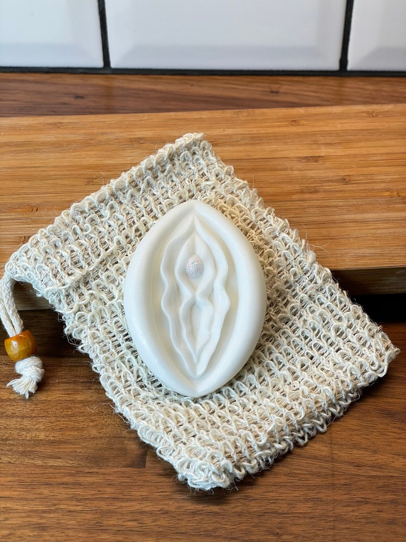 WAP Soap Vagina Vulva Shea Butter Bar Soap White Tea Scent Etsy