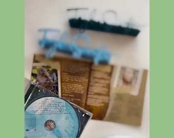 Expositor de CD para pared para álbum debut / Soporte de CD personalizado para pared