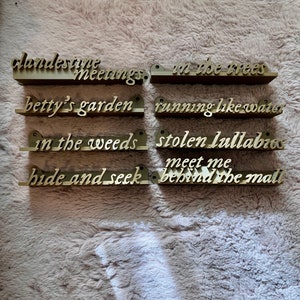 folklore variants bundle | Customized vinyl shelf | vinyl wall display