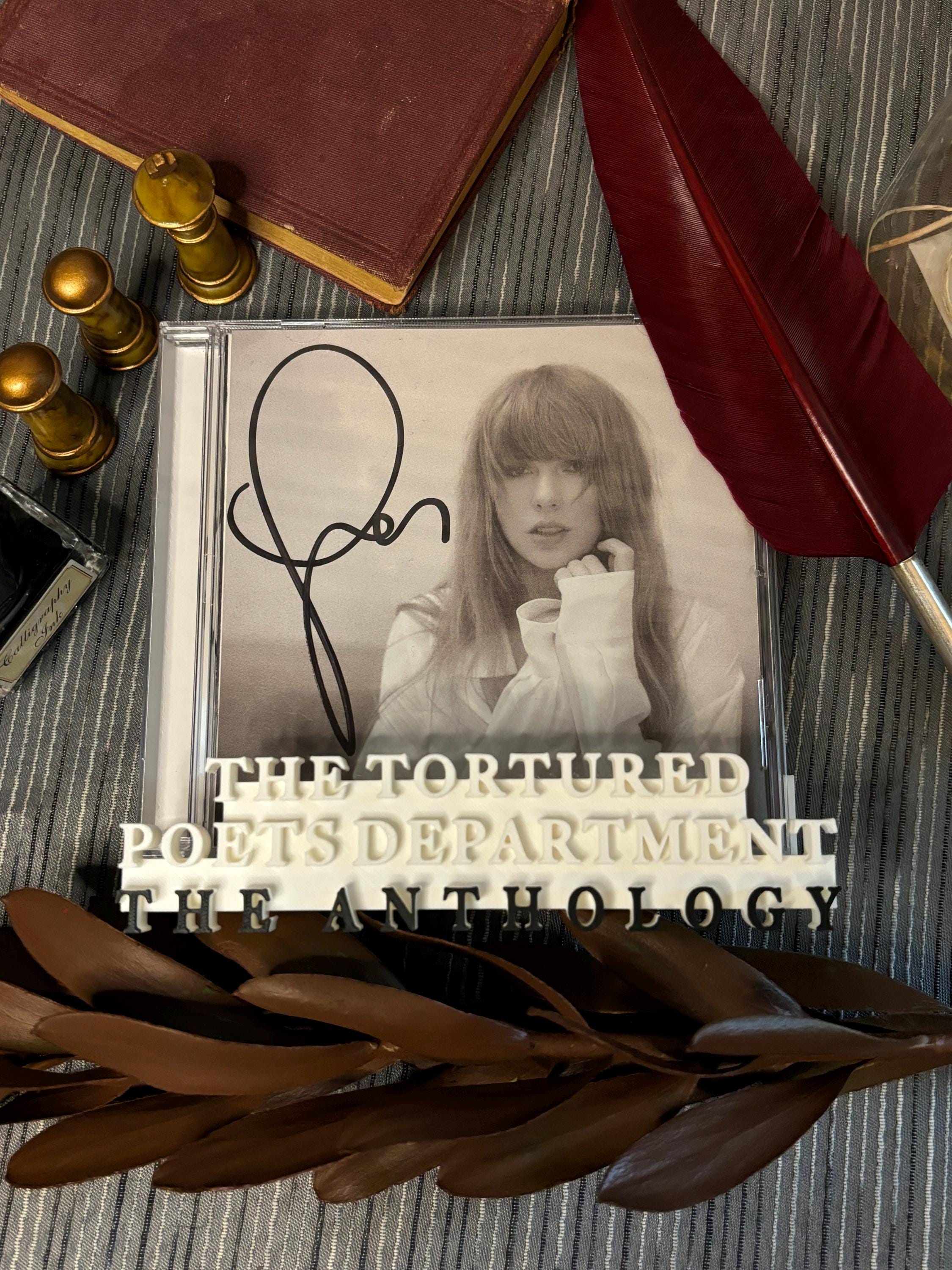 TTPD サインアートカード入り CD 直筆サイン入り Taylor Swift TTPD CDアルバム 新品 輸入盤
