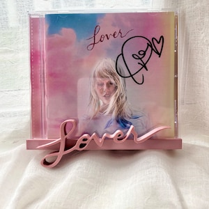 CD wall display for &quot;Lover&quot; | Customized CD wall mount