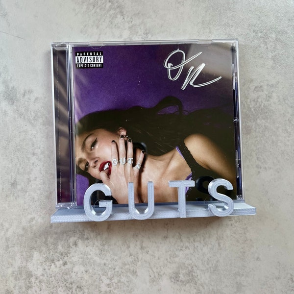 CD wall display for GUTS | Customized CD wall holder