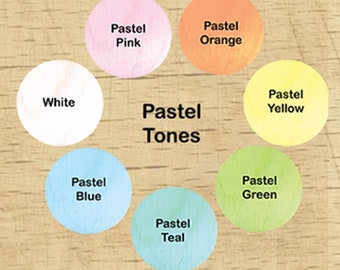 Pastel Wood Stains