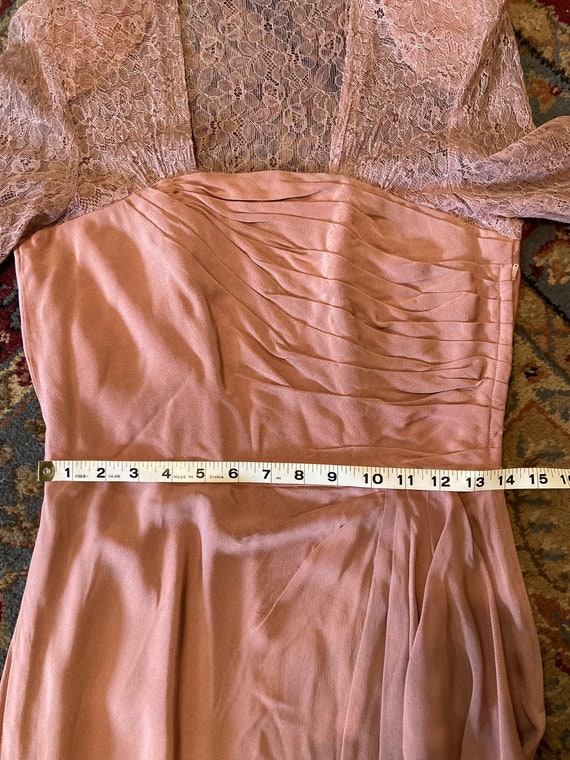 1940s pink gown - image 8