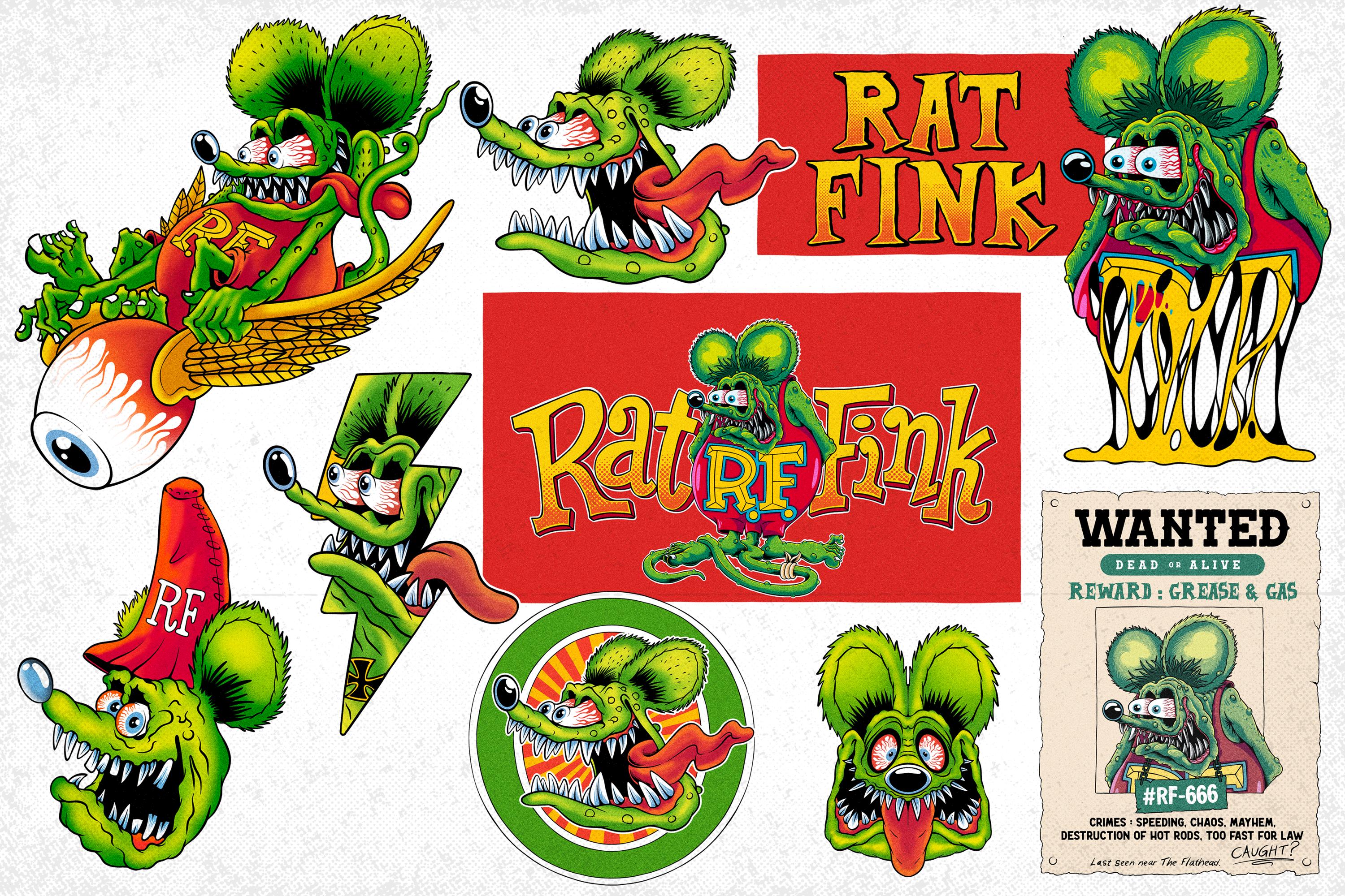Hot rod monsters - Etsy 日本